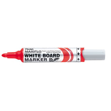 Pentel Maxiflo Whiteboard Marker Fine Tip, Red AOMWL5M-B
