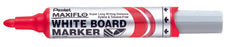 Pentel Maxiflo Whiteboard Marker Fine Tip Red AOMWL5M-B