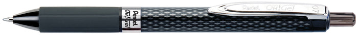 Pentel Oh Gel Gell Roller Pen Retractable K497 0.7mm Black - Pack of 12 AOK497-A