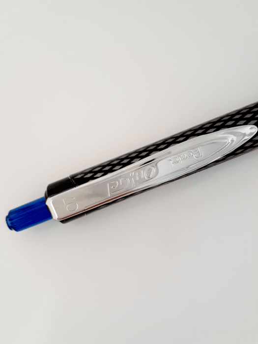 Pentel Oh Gel Gell Roller Pen Retractable K497 0.7mm Blue - Pack of 12 AOK497-C