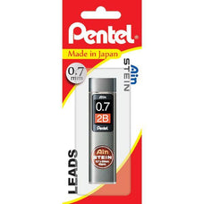 Pentel Pencil Leads 0.7mm 2B AOXC277-2B