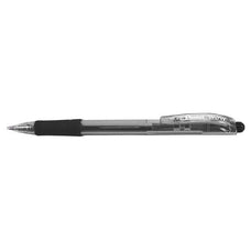 Pentel WOW Retractable Ballpoint 0.7mm Pen - Black 12's Pack AOBK417-A