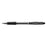 Pentel WOW Retractable Ballpoint 1.0mm Pen - Black 12's Pack AOBK420-A