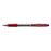 Pentel WOW Retractable Ballpoint 1.0mm Pen - Red 12's Pack AOBK420-B