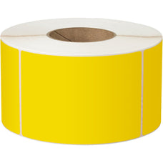 Permanent Label Thermal Rolls 50mm x 28mm, 2000 Labels, Yellow SKLA5028TP1ACSCY