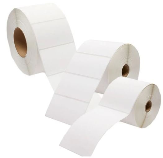 Permanent Label Thermal Rolls 95mm x 50mm, 500 Labels, Perforated SKLA9550TP1ACSC500