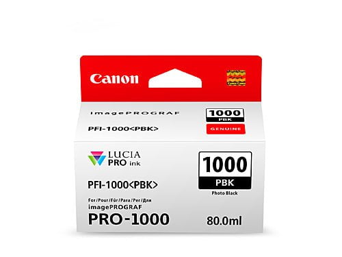 PFI1000 / PFI 1000 Photo Black Original Canon Cartridge DSCI1000PB