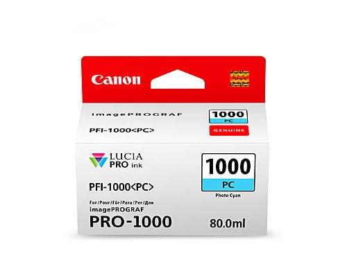 PFI1000 / PFI 1000 Photo Cyan Original Canon Cartridge DSCI1000PC