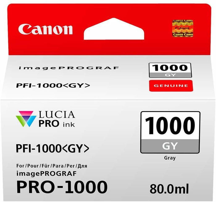 PFI1000 / PFI 1000 Photo Grey Original Canon Cartridge DSCI1000PGY