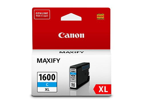 PGI-1600XL / PGI 1600 Cyan Original Canon Cartridge DSCI1600XLC