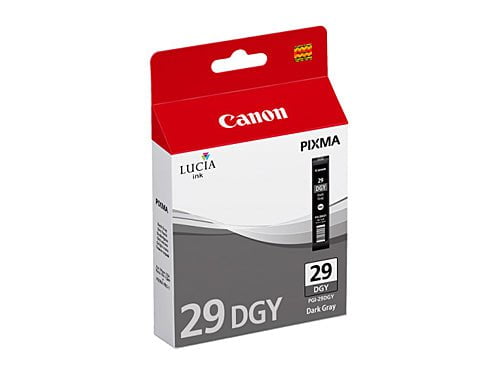 PGI29 / PGI 29 Dark Grey Original Canon Cartridge DSCI29DG