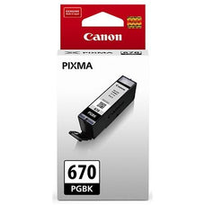 PGI670 / PGI 670 / PGI 670 Black Original Canon Cartridge DSCI670B