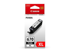 PGI670 / PGI670XL / PGI 670XL Black Original Canon Cartridge DSCI670XLB