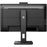 Philips 24B1U5301H 23.8" Webcam Full HD LCD Monitor, 16:9, Textured Black, 24" Class, IPS, WLED Backlight, 1920x1080, 16.7 Million Colours, 300 cd/m², 4ms, 75Hz, HDMI, DisplayPort, USB Hub, KVM Switch IM5739016