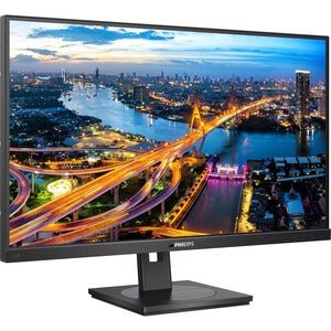 Philips 276B1/75 27" WQHD LCD Monitor, 16:9, Textured Black, 27" Class, IPS, WLED Backlight, 2560x1440, 16.7 Million Colours, Adaptive Sync, 300 cd/m², 4ms, 75Hz, HDMI, DisplayPort, USB Hub IM5157178