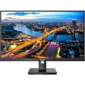 Philips 276B1/75 27" WQHD LCD Monitor, 16:9, Textured Black, 27" Class, IPS, WLED Backlight, 2560x1440, 16.7 Million Colours, Adaptive Sync, 300 cd/m², 4ms, 75Hz, HDMI, DisplayPort, USB Hub IM5157178
