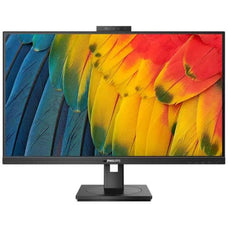 Philips 27B1U5601H 27" Webcam WQHD LCD Monitor, 16:9, Textured Black, 27" Class, IPS, WLED Backlight, 2560x1440, 16.7 Million Colours, 350 cd/m², 4ms, 75 Hz, HDMI, DisplayPort, USB Hub, KVM Switch IM5739018