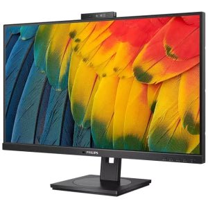 Philips 27B1U5601H 27" Webcam WQHD LCD Monitor, 16:9, Textured Black, 27" Class, IPS, WLED Backlight, 2560x1440, 16.7 Million Colours, 350 cd/m², 4ms, 75 Hz, HDMI, DisplayPort, USB Hub, KVM Switch IM5739018