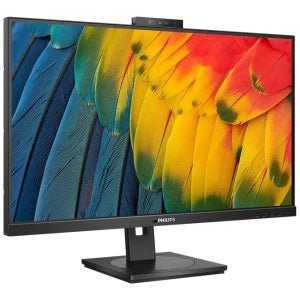 Philips 27B1U5601H 27" Webcam WQHD LCD Monitor, 16:9, Textured Black, 27" Class, IPS, WLED Backlight, 2560x1440, 16.7 Million Colours, 350 cd/m², 4ms, 75 Hz, HDMI, DisplayPort, USB Hub, KVM Switch IM5739018