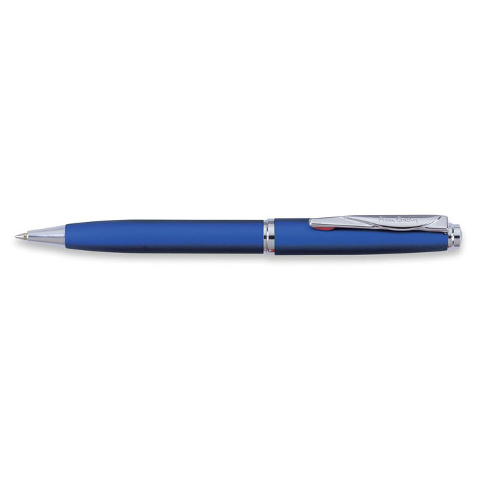 Pierre Cardin Momento Ballpoint Pen Matt Blue Chrome Trim CXPC1230ALU_BLU_CHR