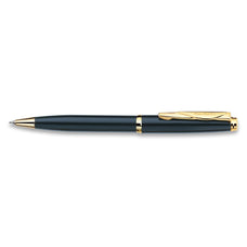 Pierre Cardin Momento Ballpoint Pen Shiny Black Gold Trim CXPC1230BLK_GLD