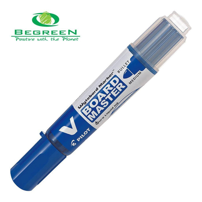 Pilot BeGreen V Board Whiteboard Marker Bullet - Blue FP20218