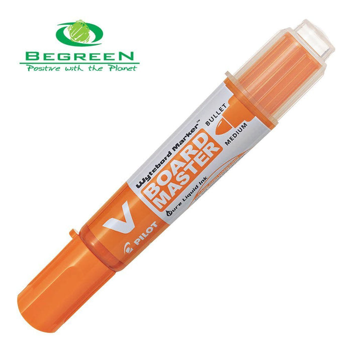 Pilot BeGreen V Board Whiteboard Marker Bullet - Orange FP20647