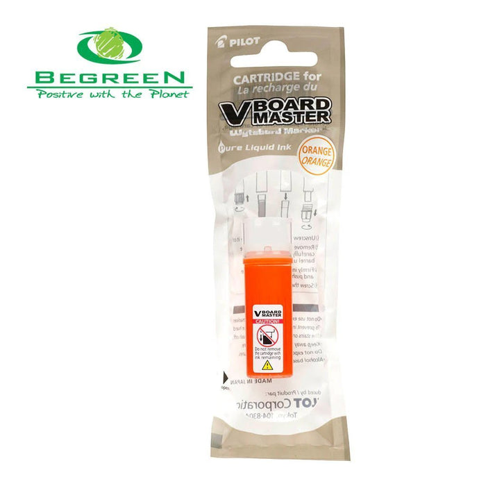 Pilot BeGreen V Board Whiteboard Marker Refill - Orange FP20407