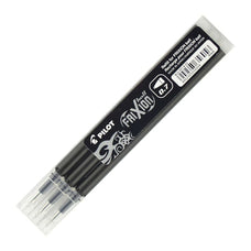 Pilot Black Fine Refill for Frixion 3 in 1 Erasable Pens - Pack of 3's (BLS-FR7-B-S3) FP20233
