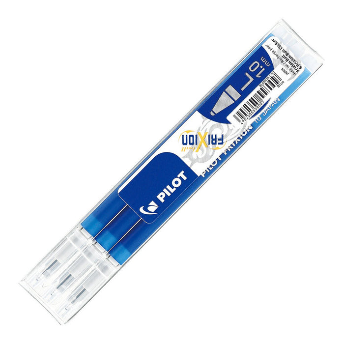 Pilot Blue Broad Refill for Frixion Clicker Erasable Pens - Pack of 3's (BLS-FR10-L-S3) FP20821