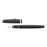 Pilot Falcon Fountain Pen Extra Fine Tip - Black Resin Barrel With Silver Trim FP20629