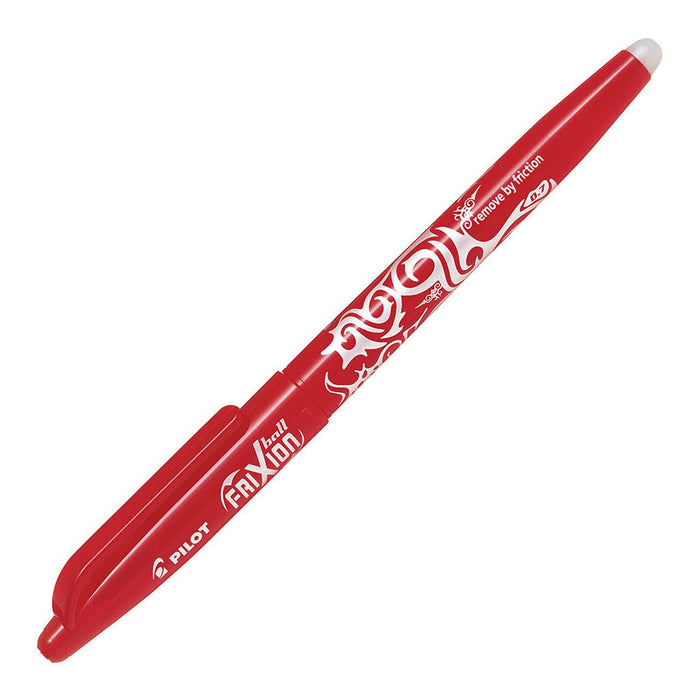 Pilot Frixion Ball Erasable Fine Tip Red Pen (BL-FR7-R) x 12's pack FP20060