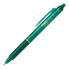 Pilot Frixion Clicker Erasable Broad Tip Green Pen (BLRT-FR10-G) x 12's pack FP20050