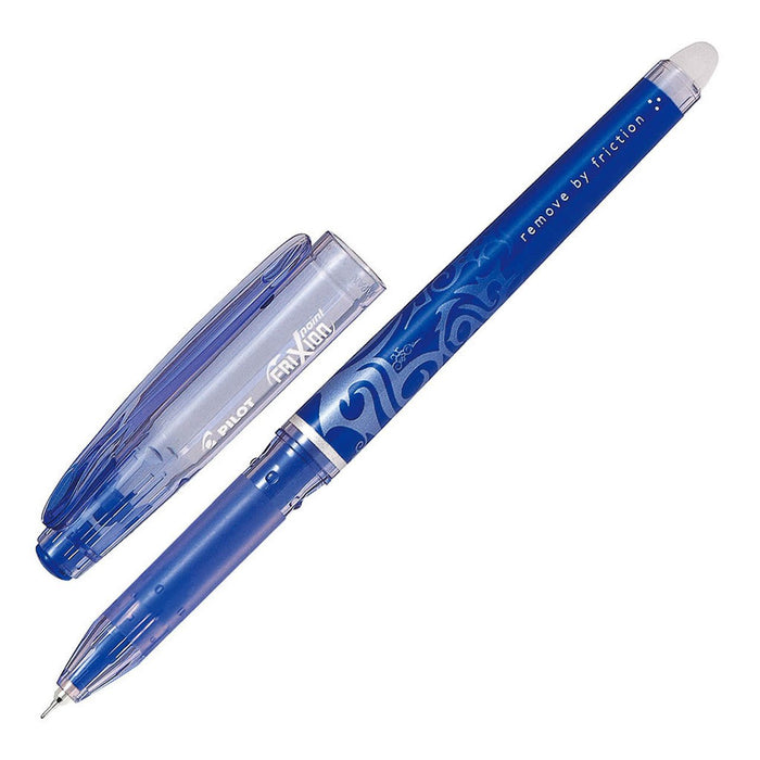 Pilot Frixion Point Erasable Ultra Fine Blue Pens (BL-FRP4-L) x 12's pack FP20337