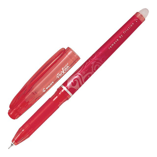 Pilot Frixion Point Erasable Ultra Fine Red Pens (BL-FRP4-R) x 12's pack FP20336