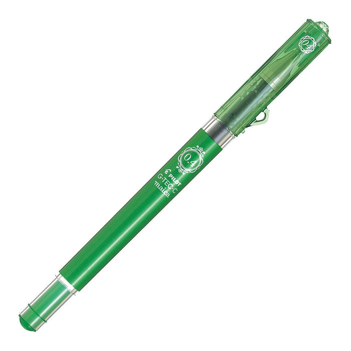 Pilot G-Tec-C Maica Gel Ultra Fine Tip Green Pen (BL-GCM4-G) x 12's Pack FP20098