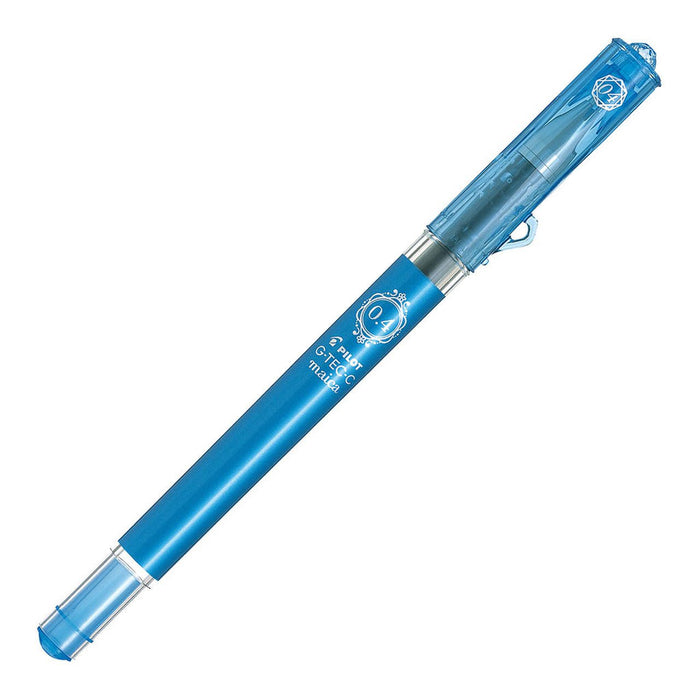 Pilot G-Tec-C Maica Gel Ultra Fine Tip Light Blue Pen (BL-GCM4-LB) x 12's Pack FP20096