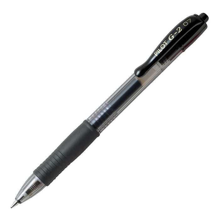 Pilot G2 Gel Fine Black Pen (BL-G2-7-B) x 12's pack FP20081