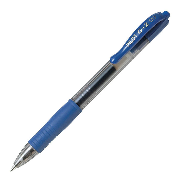 Pilot G2 Gel Fine Blue Pen (BL-G2-7-L) x 12's pack FP20082