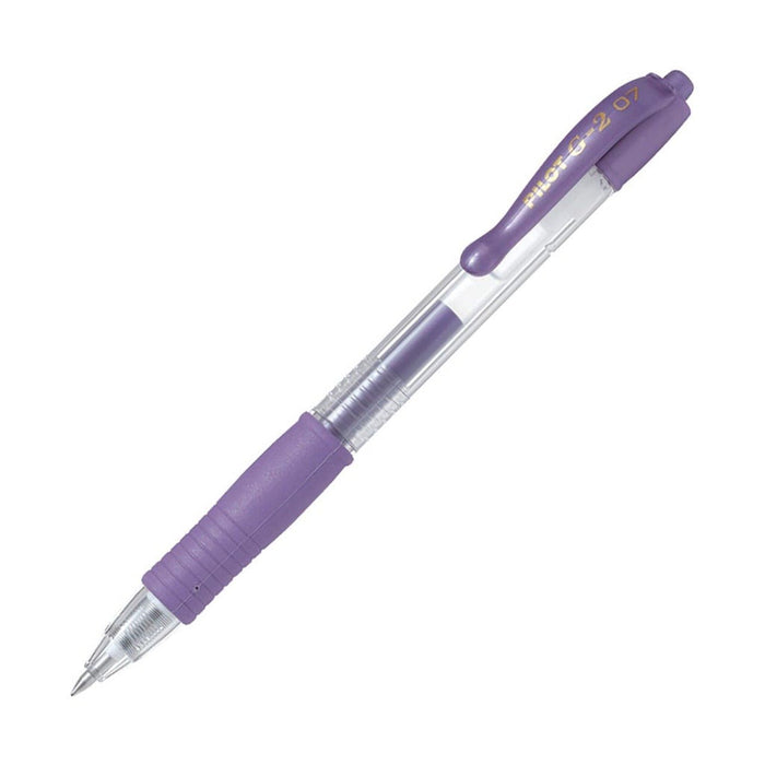 Pilot G2 Gel Fine Metallic Violet Pen (BL-G2-7-MV) x 12's pack FP20952