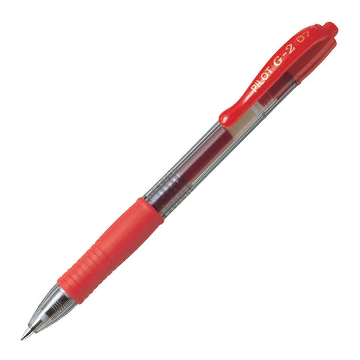 Pilot G2 Gel Fine Red Pen (BL-G2-7-R) x 12's pack FP20083