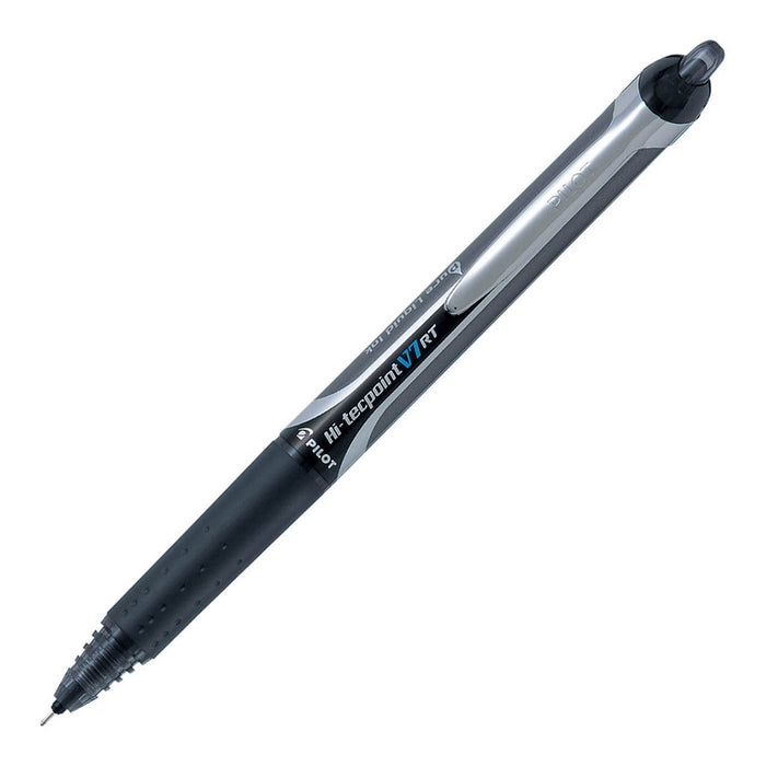Pilot Hi-Tecpoint V7RT Rollerball Fine Black Pens (BXRT-V7-B) x 12's pack FP20210