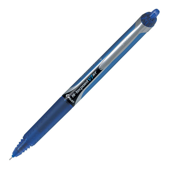Pilot Hi-Tecpoint V7RT Rollerball Fine Blue Pens (BXRT-V7-L) x 12's pack FP20211