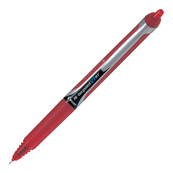Pilot Hi-Tecpoint V7RT Rollerball Fine Red Pens (BXRT-V7-R) x 12's pack FP20212