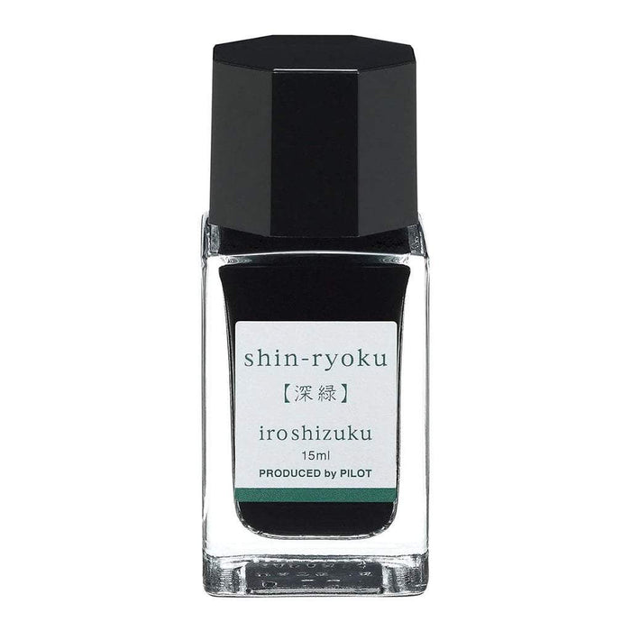 Pilot Iroshizuku Fountain Pen Ink 15ml Forest Green / Shin-ryoku FP20610