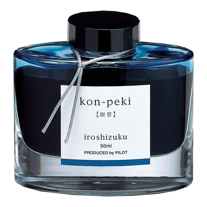 Pilot Iroshizuku Fountain Pen Ink 50ml Deep Cerulean Blue / Kon-peki FP20309