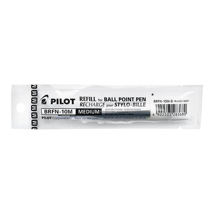 Pilot MR Ballpoint Pen Refill Medium Black, (BRFN-10M-B) FP20398