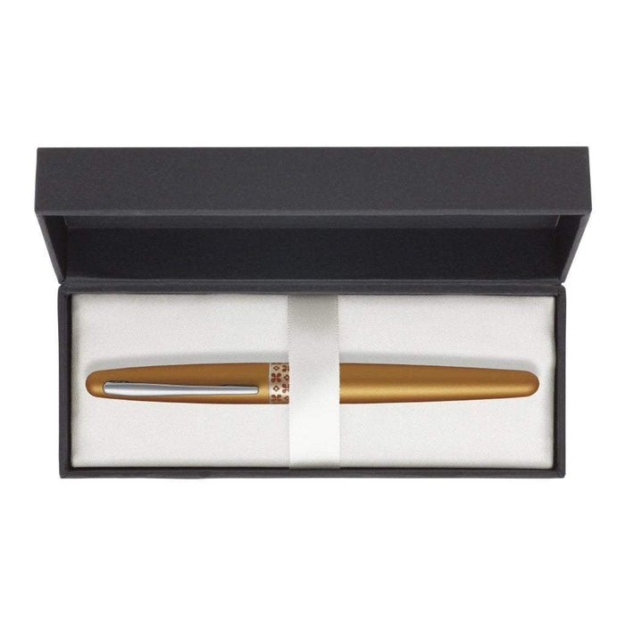 Pilot MR3 Fountain Pen Medium Tip - Golden Orange Barrel FP20351