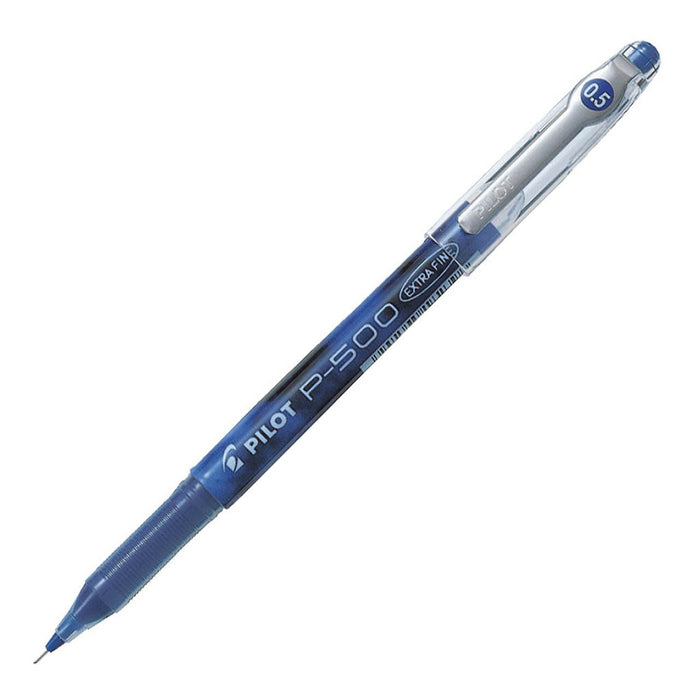 Pilot P500 Gel Extra Fine Blue Pens (BL-P50-L) x 12's pack FP20136