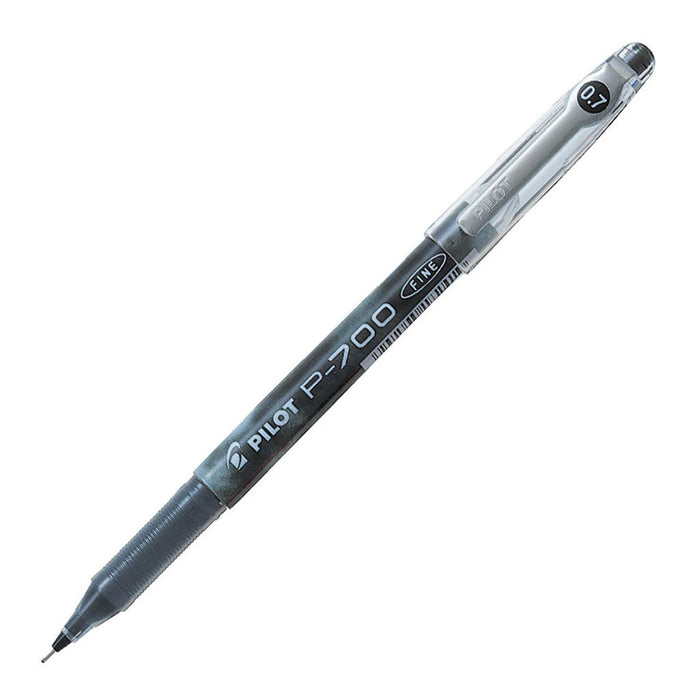 Pilot P700 Gel Fine Black Pens (BL-P70-B) x 12's pack FP20142